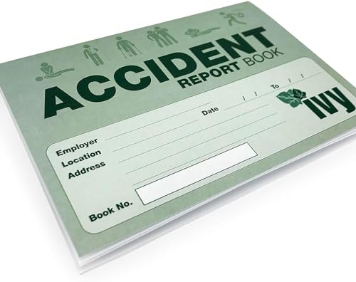 Ivy - Accident Report Book - 14.7 x 21cm - 48 Pages - BK1021