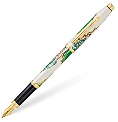 CROSS Wanderlust Borneo - Fountain Pen with Medium Nib incl. Premium Gift Box - Refillable Cartridge Pen