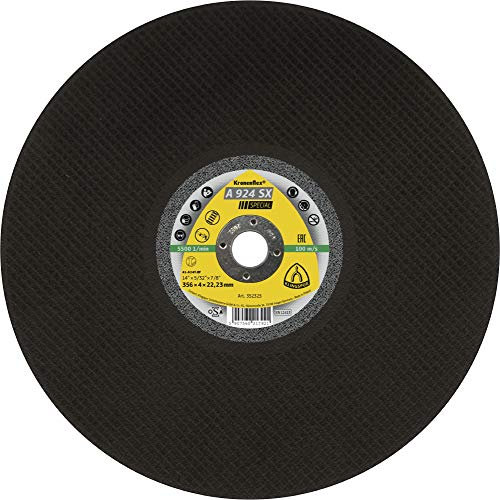 NEU! Klingspor A 924 SX SPECIAL Trennscheibe | 406 x 4 x 25,4 mm | 10 Stück | gerade