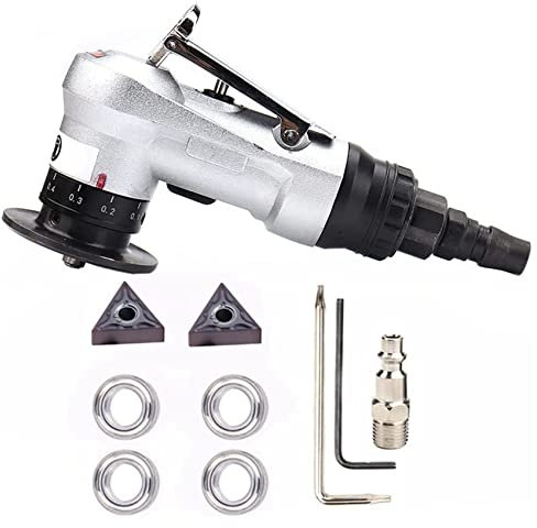 Pneumatische Anfasmaschine, lineares Anfasen, 45-Grad-Metall-Trimmbogen-Entgraten Kit