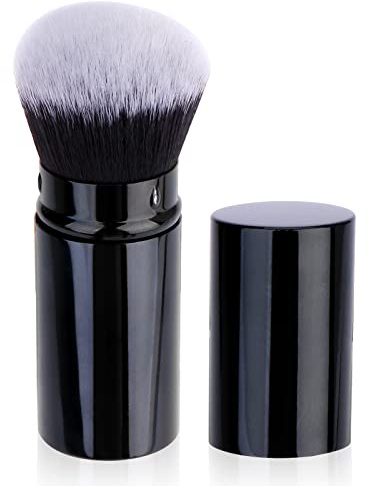 UNIMEIX Makeup Brush Sunscreen Applicator Retractable Kabuki Blush Brush Foundation Brush for Liquid Makeup, Bronzer, Cream or Powder