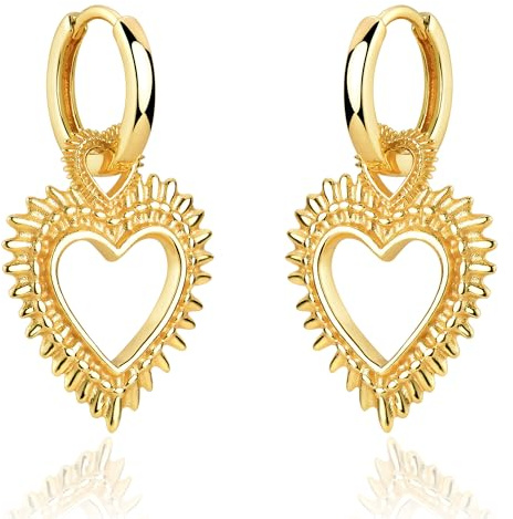 Jenosy Ohrringe Gold Damen Perlen Ohrringe Zarte Perlen Ohrstecker für Damen Knorpel Huggie Ohrstecker für Mädchen Hypoallergene Ohrringe 18K Vergoldet Modeschmuck für Frauen und Mädchen