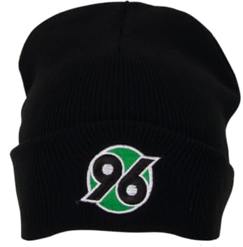 Hannover 96 H96 Mütze Logo Schwarz