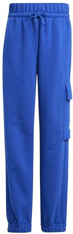 adidas Unisex Kinder Essentials Cargo Pants, Team royal Blue/White, 6-7 Years