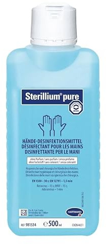 Sterillium pure 500ml | Händedesinfektionsmittel | 1 Flasche zu 500ml