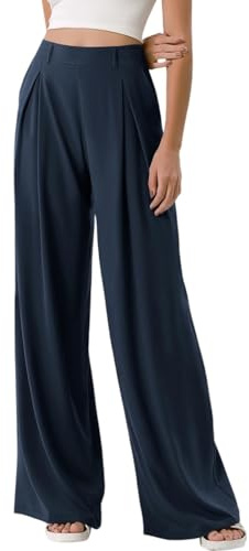 Pantalon Velours Femme Pantalon Femme Large Pantalon Large Femme Hiver Pantalon Stretch Femme Pantalon Detente Femme Pantalon Japonais Femme Traditionnel Pantalon Fluide Bleu XL