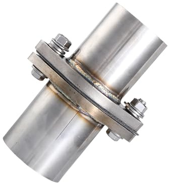 Jxsaboorle - Exhaust Flange Repair Kit 3.0 OD Stainless Steel Exhaust Welding Flange, Quick Repair for Exhaust Flange Pipe with Gasket,