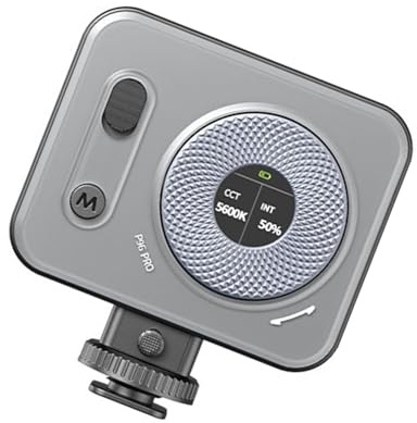 Luz de video LED portátil de 2500 K 6500 K relleno ajustable para creación de contenido y proyecto de fotografía CR≥95 relleno portátil