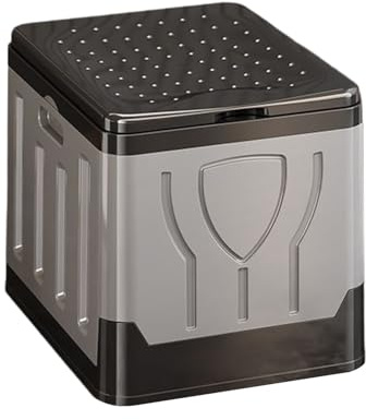 Toilette Portable Pour Camping - Siège Confort Pliable Avec Couvercle - Toilette Pliable Portable Pot De Chambre Pour Camping | pour Voyage Pêche Road Trip Plage Tente Bateau Randonnée Maison Adultes