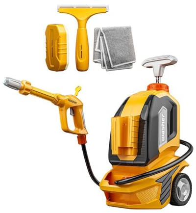 KieTeiiK Ensemble De Jouets Nettoyage Voiture pour Jeu Rôle Éducatif Développe La Motricité avec Buse Réglable Activité Plein Air Kids Car Wash Toy Set