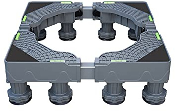 AYCDL Support Universel pour Réfrigérateur, Antirouille, Réglable en Longueur Et Largeur (40-68 Cm). Convient Également pour Machine À Glaçons, Grand Tonneau en Bois Et Lave-V,12 Legs