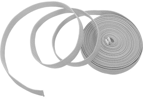 Luxshiny Recogedor de Cinta para Persianas de Color Gris Enrollador Manual Resistente para Cortinas y Estores el Hogar