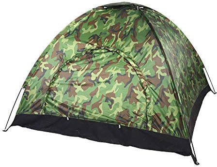 Outdoor Wurfzelt,Asixx Camping Zelt für 3 Personen,Leicht,Tragbar und Wasserdicht für Strand, Camping, Wandern usw,200 x 200 x 135 cm