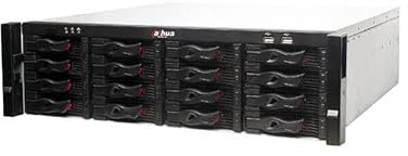 IP DAHUA Recorder for 64 Cameras with Max Resolution up to 4K (8MP (4K)) and Alarm Input/Output 4TB