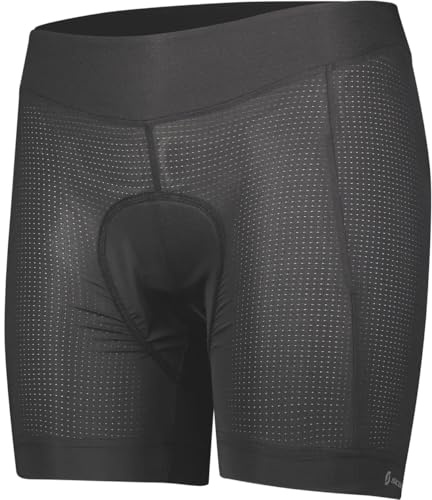 Scott Underwear Trail + Damen Fahrrad Innenhose kurz schwarz 2026: Größe: L (40/42)