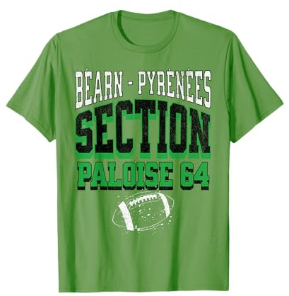 Le rugby dans le sang en avant la section Paloise de Pau T-Shirt