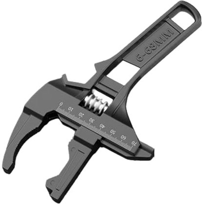 Outil de plomberie multi-usage, clé à tuyau réglable, clé à grande mâchoire pour robinets, clé réglable, clé de plomberie à mâchoire extra large avec poignée Dura Grip Soft Grip Outil