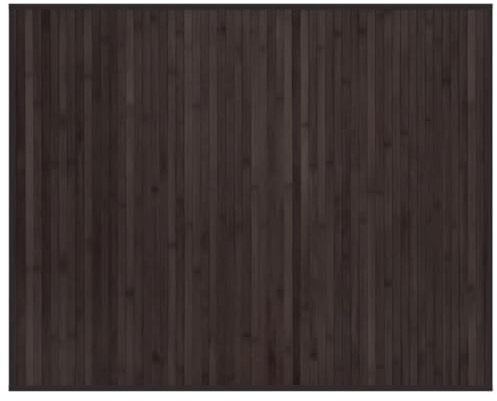 vidaXL Tappeto Rettangolare Marrone Scuro 80x100 cm in bambù, Tappeto Rettangolare, Tappeto da Salotto, Tappeto in bambù, Tappeto da Soggiorno