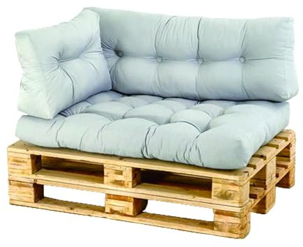 MIAOMI Palettenkissen Outdoor 120 X 80 cm Bequem - Robuster, für Europaletten, Palettenmöbel, Palettensofa Terrassenkissen