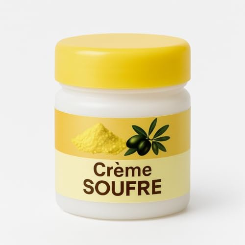 Crème au Soufre 50g Soin Naturel pour la Peau