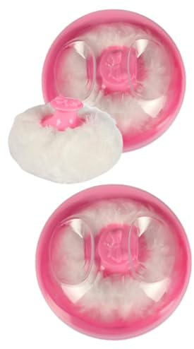 Étui À Poudre Avec Houppette Pour Le Corps, 2 Pièces Boîtes De Poudre Pour Bébé Après Le Bain, Organisateur De Voyage Portable Pour Voyage Et Routine Du Coucher Pour Soins De La Peau