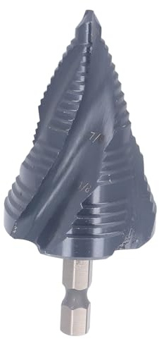 Pongnas Foret étagé Imperial /4 - ‑3/8in M35 Cobalt HSS avec Boîte de Rangement pour Métal et Bois