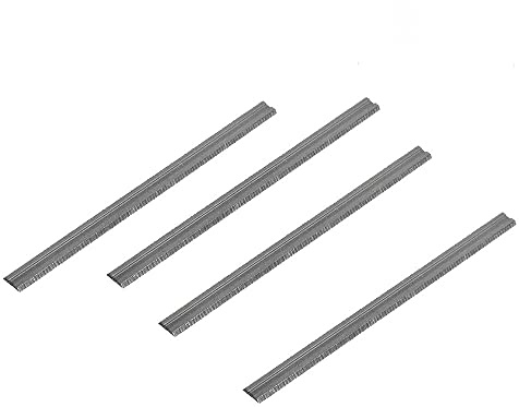Cuchilla de cepillado 4x Cuchilla reversible de 102 mm para AEG ATLAS-COPCO EH102 HB750 HBE800 Cuchilla de cepillado de madera de carburo, como se muestra