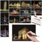 12pcs Kratzbilder Set A5 Kratzkunstpapier Regenbogen Malerei Nachtsicht Scratchboard Magic Rainbow Kratzpapier Mit Kratzwerkzeug Kratzkunst Kratzmalerei Scratch Art Diy Für Erwachsene