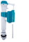 Válvula de flotador de entrada inferior, válvula de llenado lateral inferior de cisterna de inodoro, válvulas telescópicas ajustables de descarga de orinario piezas para baño