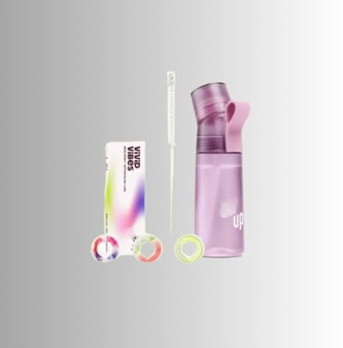 Générique - Gourdes up air - Winter Wonderland 2-600ml - Lavande - incl. 3-packs de pods et brosse de nettoyage