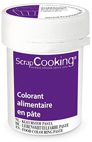 ScrapCooking Colorant en Pâte Aubergine 20 g