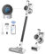 Tineco Smarter Akku Staubsauger Pure One X kabellos beutellos, digitales Anzeigefenster, App-Bedienung, 70 Min. Laufzeit, Teppiche und Harte Böden…