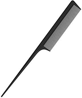 JeoPoom Needle Handle Comb Carbon Comb, Break-Proof Antistatic For Hair & Beard For Men And Women With Different Types Of Hair