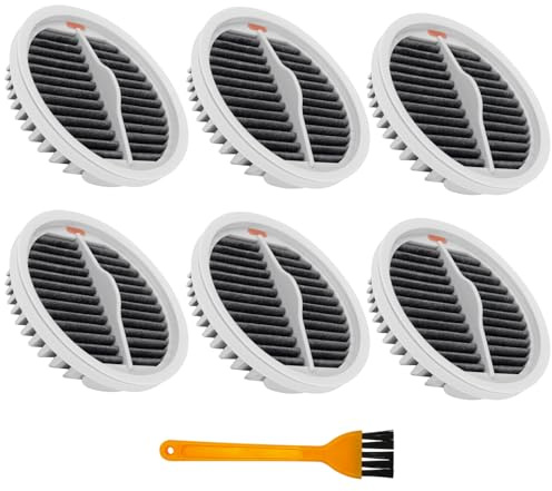 Filtri HEPA lavabili Chuancheng per aspirapolvere wireless Roidmi X20/X30/X30 Pro/F8 Pro (6 pezzi)