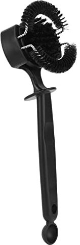 Cepillo de Limpieza del Cabezal de Preparación, Cepillo de Limpieza de la Máquina de café Agarre Cómodo Prevención de Escaldado Bloqueo de Agua Resistencia Al Calor para café (58MM)