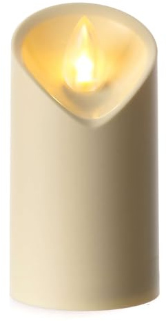 Holyart Lumino Elettrico Lumada Fiamma tremolante Bianco Caldo 365 Giorni