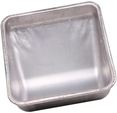 petsola Futtertrog Aus Edelstahl für Sauen, Robuste Tränke, Eimer für Schweine, Futternapf für, Geflügel Und Schweine, Mitteldick