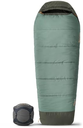 SEA TO SUMMIT - Boab Schlafsack aus Kunstfaser (–9 °C) - Rechteckig - Durchgehender Reißverschluss - Revive Loft-Isolierung - RCS-Recyclingmaterialien - Für Camping & Trekking - Grün