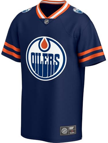 Fanatics Edmonton Oilers NHL Poly Mesh Supporters Jersey