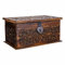 Baul De Madera Artesanal Marron