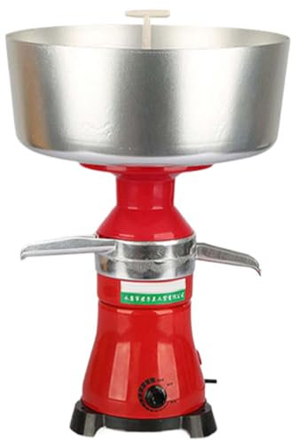 80L/H Milk Cream Centrifugal Separator, Centrifuga Di Latte Elettrico, 12 Litri Di Grande Capacità, Velocità 5000-11000 Giri/min Regolabile, Per La Separazione Della Crema E La Produzione Di Frappè