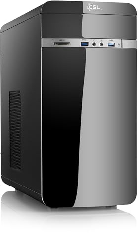 Gaming PC mit Windows 11 Home | AMD Ryzen 5 5655G 6x3.9GHz | AMD Radeon | 1000GB M.2 NVMe | 16GB DDR4 RAM | WLAN | Entry Level Computer für Zocker, Gamer Desktop Rechner zum Spielen | A13312