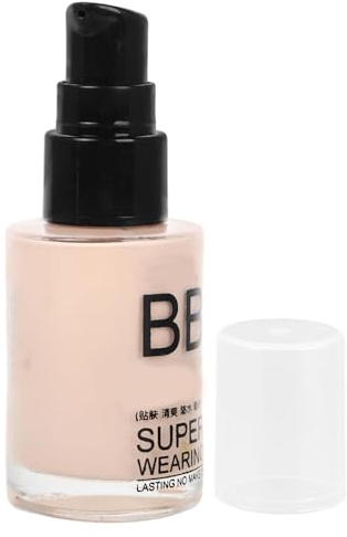 VALICLUD Hydrating Beauty Balm Cream Foundation for Women, Lightweight Liquid Makeup with Sun Protection, Long Wear Beige Tinted Moisturizer for Face and Skin, Daily Use