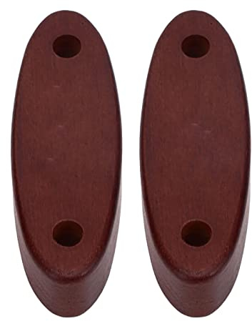 Pssopp Hebilla de Cuerda para Tienda de Campaña, Ajustador de Cable de Madera de Haya, Paquete de 2, Operación con una Sola Mano, Tensor de Línea Resistente Al Desgaste y Antioxidante, 9 X 3 X 2 Cm