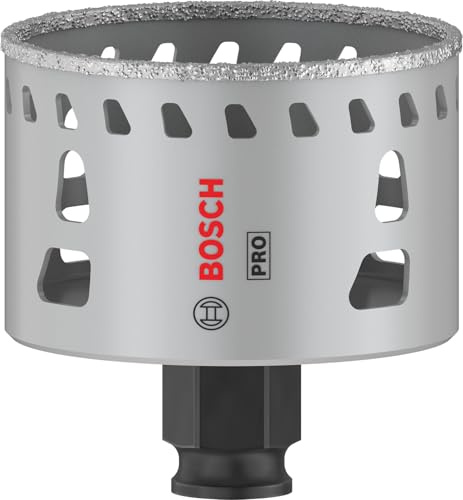 Bosch 1x Scie trépan PRO Tile Power Change Plus | pour Carreaux de Hard Ceramic, Céramique tendres, Ø 65 mm Professional Accessoire Perceuses