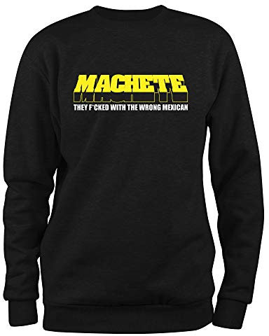 STYLETEX23 Sweatshirt Machete Planet Terror Grindhouse, schwarz M