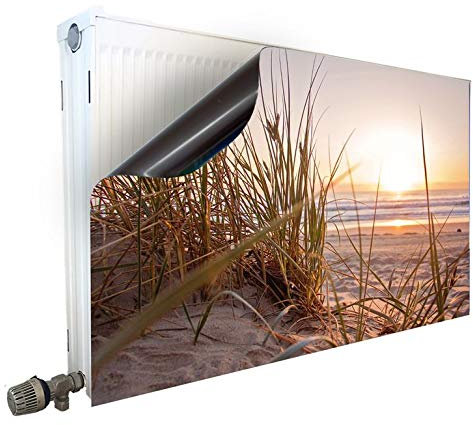 Smagnon Magnet Heizkörperverkleidung Heizkörperabdeckung Heizung Schutz Motiv Beach, Heizkörper Höhe:60 cm, Heizkörper Länge:70 cm
