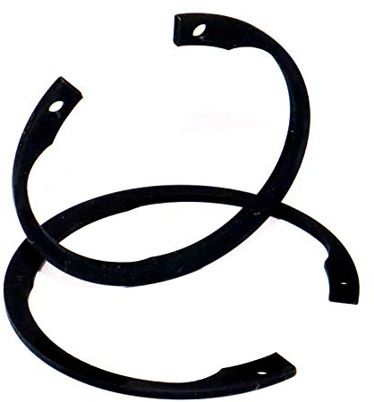 Anillos de seguridad, 90 x 3,0 mm, DIN 472, 2 unidades, anillos de seguridad para perforaciones, arandelas