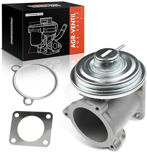Frankberg Valvola EGR Diesel Compatibile con Serie 5 Touring E61 3.0L X5 E70 3.0L Serie 5 E60 3.0L X3 E83 2.0L Serie 3 Touring E91 3.0L Replace# 11717793484 | Compatibile con: X5 E53, Serie 7 E65 E66 E67, X5 E70, Serie 3 Coupé E92, Serie 3 Touring E91, Serie 3 E90