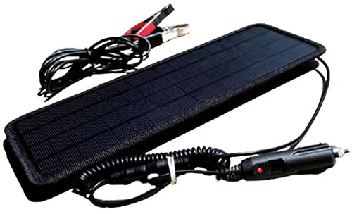 Car Solar Charging Board 5W Solar Car Battery Charger Battery Core Board Rechargeable 12V Battery Portable Outdoor Power Supply